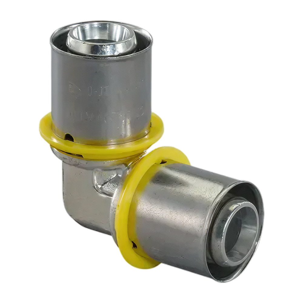 Uponor MLC gas Press MLC knie 90° 25mm