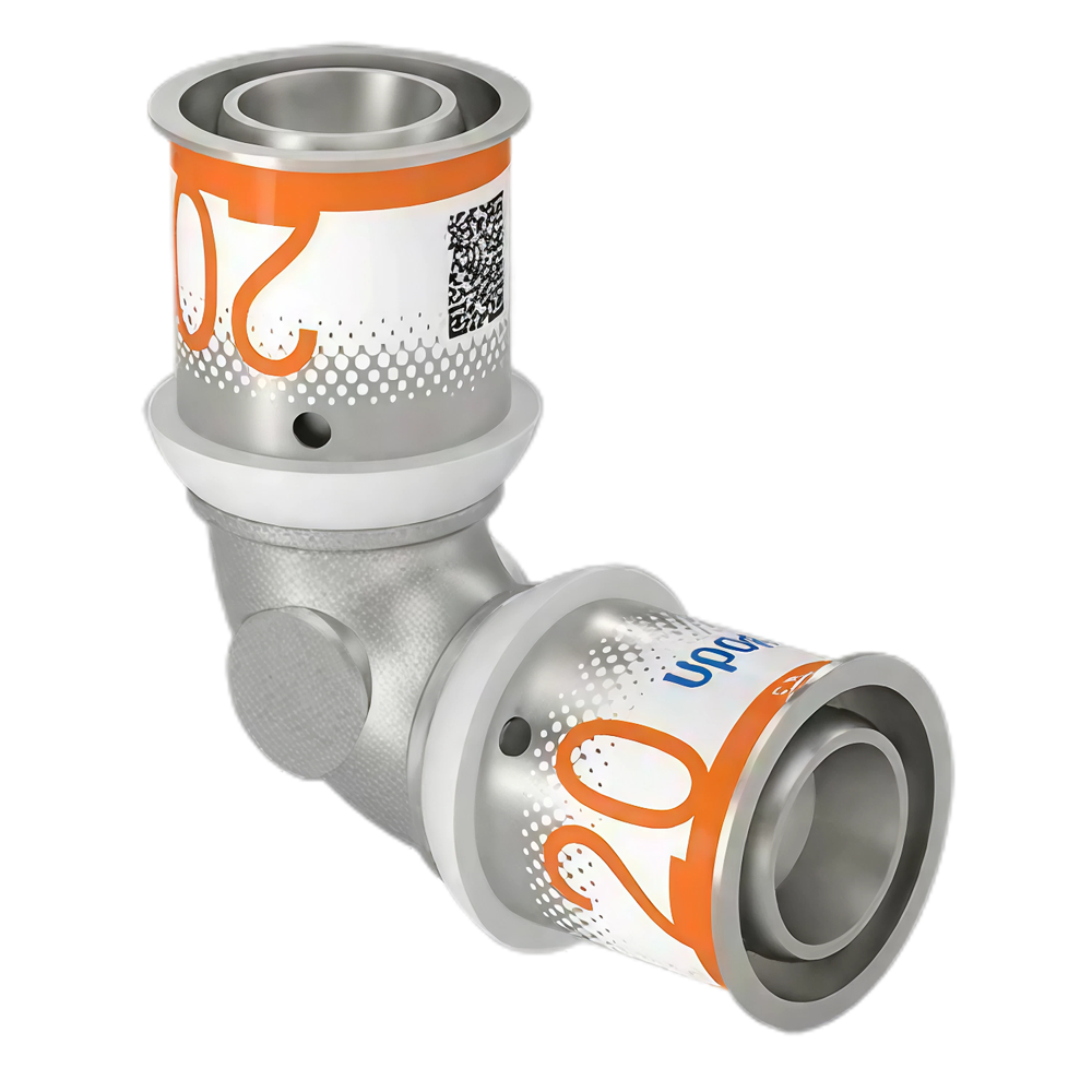 Uponor S-Press Plus pers bocht 90° 20x20mm