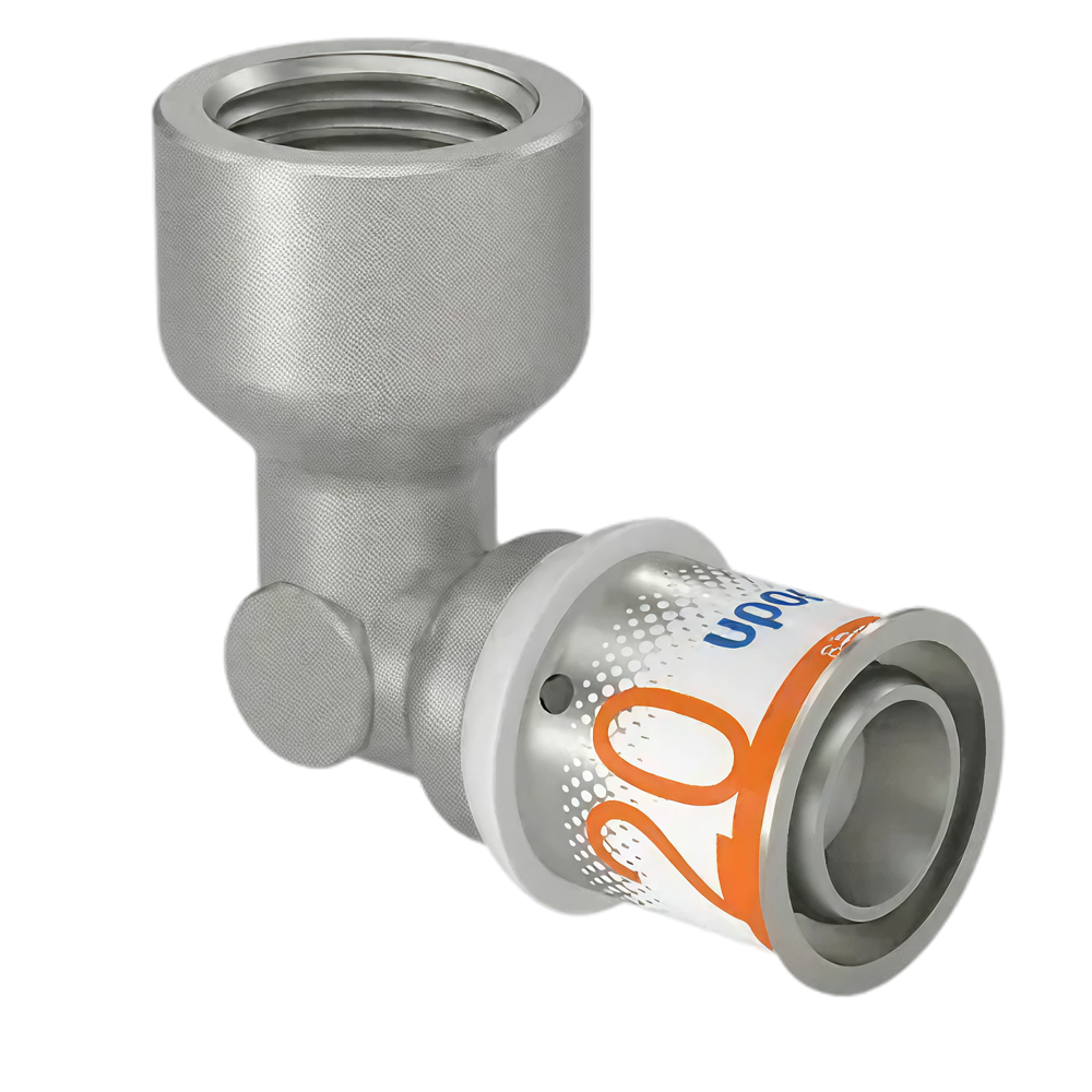 Uponor S-Press Plus pers knie 90° bi.dr. 20mm x 1/2"