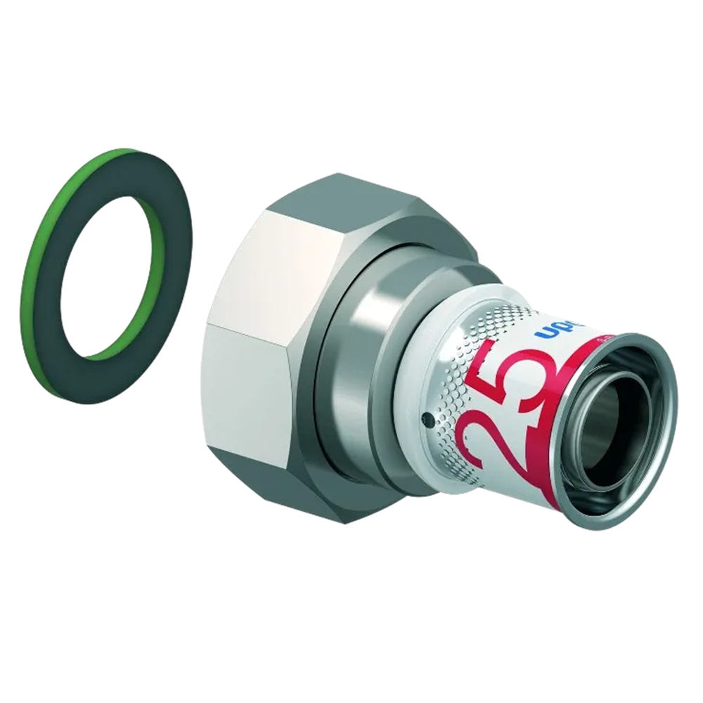 Uponor S-Press Plus schroefkopp. wartel bi.dr. 25 x1 1/4"