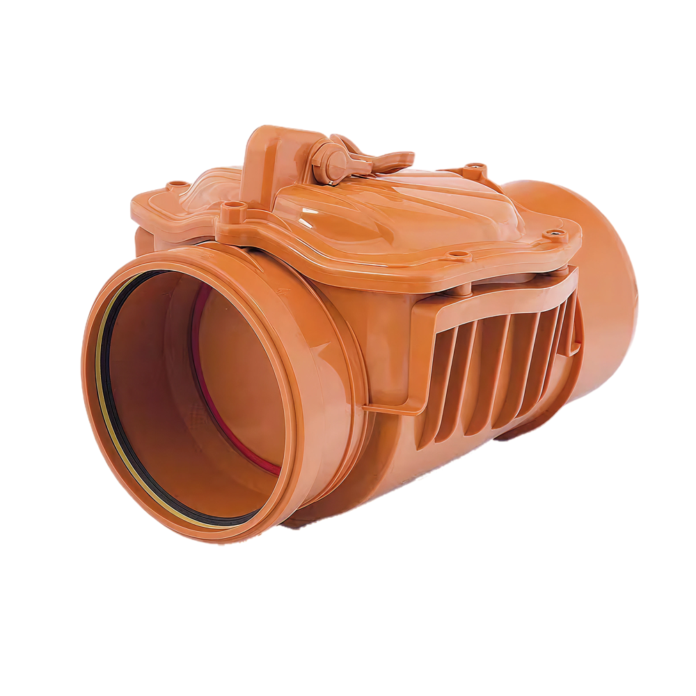 Wavin PP Ontstop.+RVS Keerklep RB 250 M/S