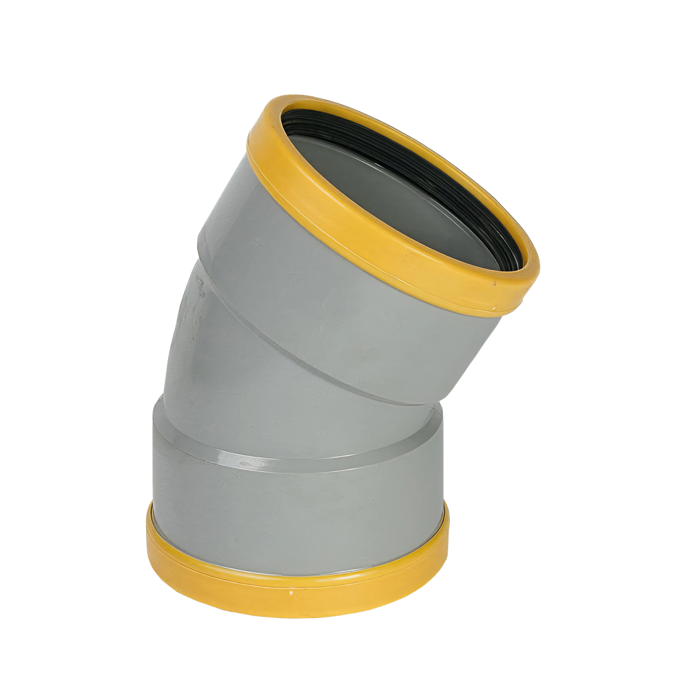 Wavin PVC Bocht 30° GR/GD 160 SN8 M/M