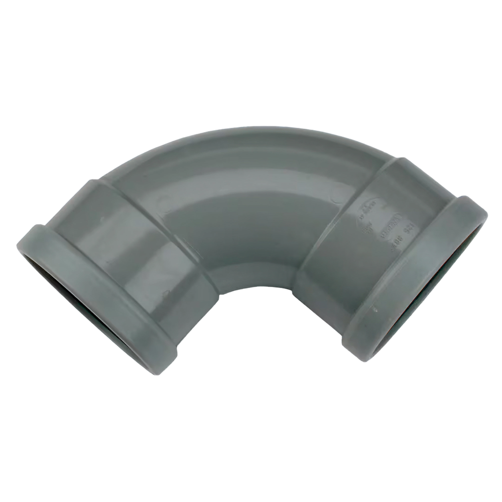 Wavin PVC M-Bocht 88° GR 160 SN4 M/M