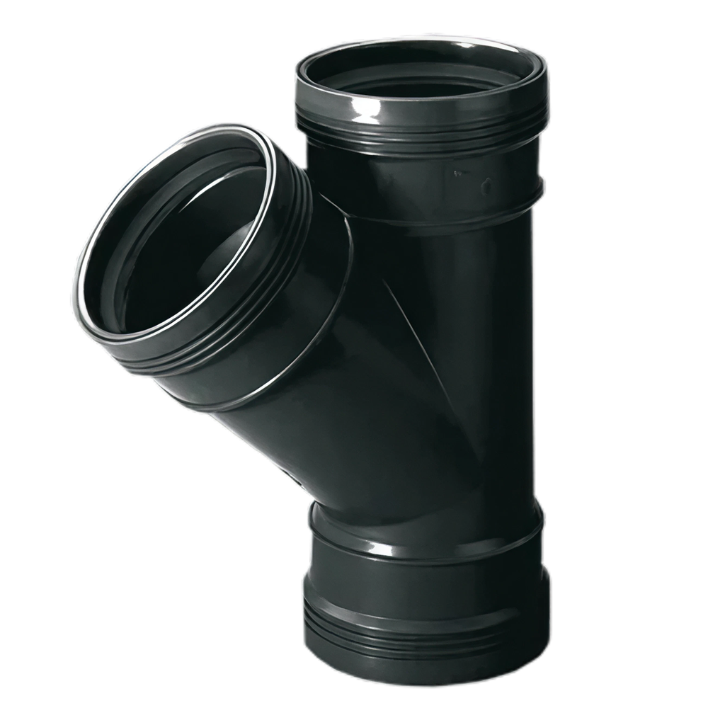 Wavin Wafix PP T-Stuk 45° ZW 110 SN8 2M/S