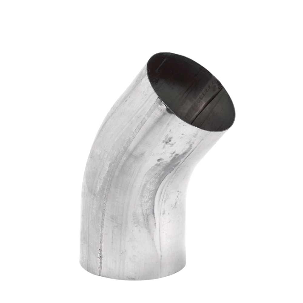 Zink hwa bocht 100mm, 40° mof x spie