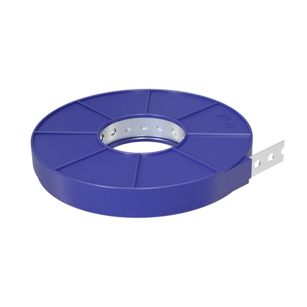 12x0,8 mm Montageband (10m) recht