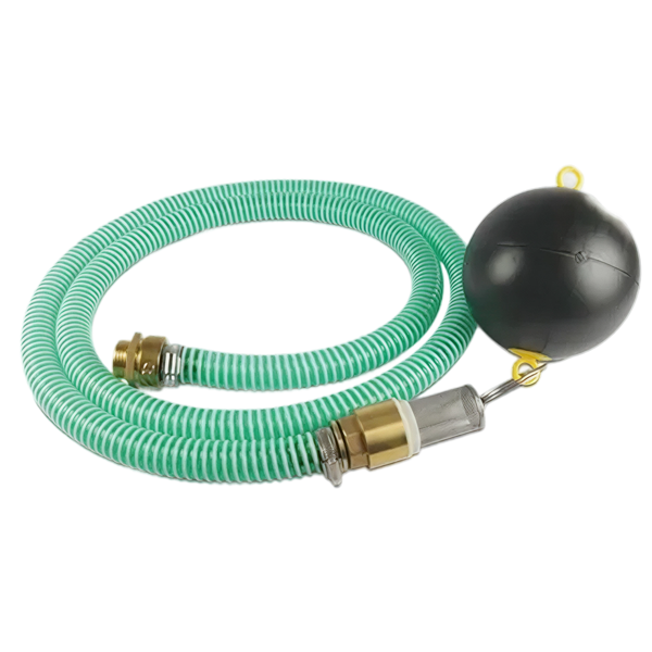 Aanzuigset, drijvend Ø100mm, met 3M slang 32mm + 1" klep