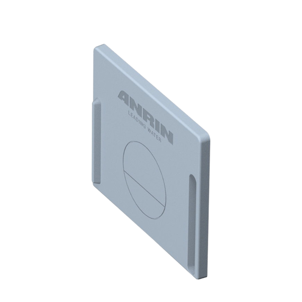 Anrin eindstuk voor lijngoot, pp, type SELF, zonder uitloop