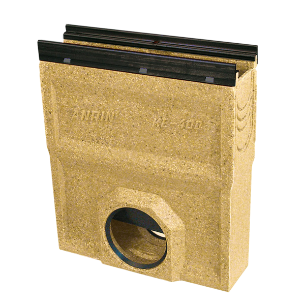 Anrin slibvangput, poly-beton, KE-100, zw-rand, excl. Rooste