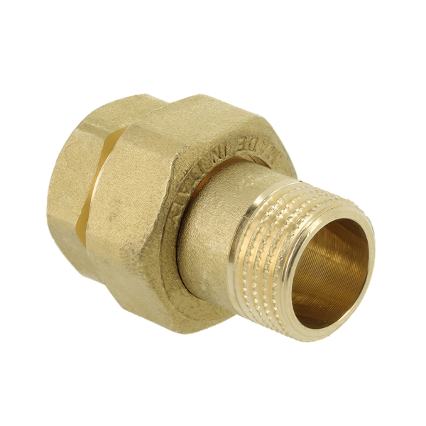 BONFIX 70266 3-del. rechte koppeling 1 bi x 1 bu.