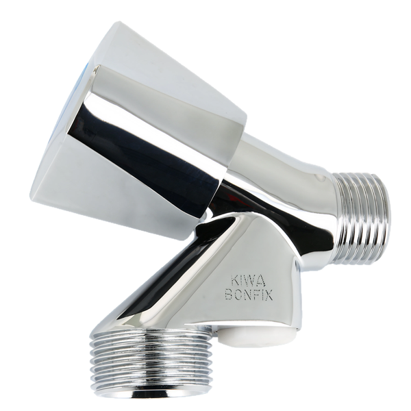 BONFIX 70488 Beluchterkraan met keerklep en chromen knop