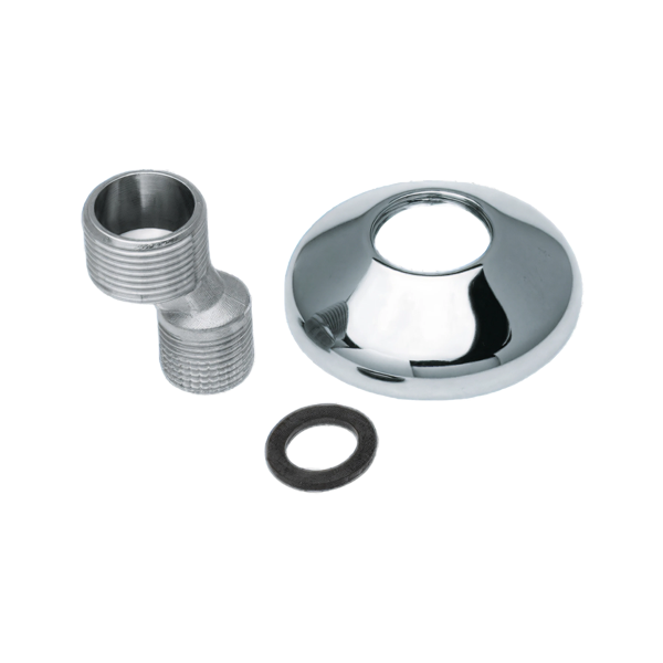 BONFIX 80010 S-koppeling 1/2"x 3/8" + rozet + ring