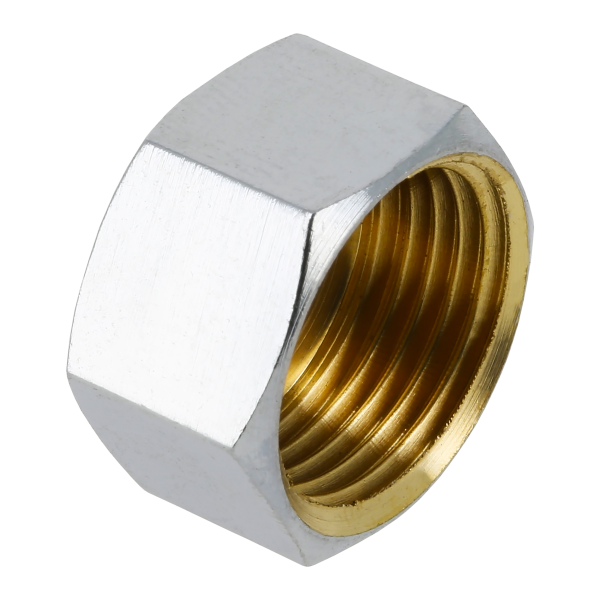 BONFIX 80859 Dop 1/8" binnendraad verchroomd