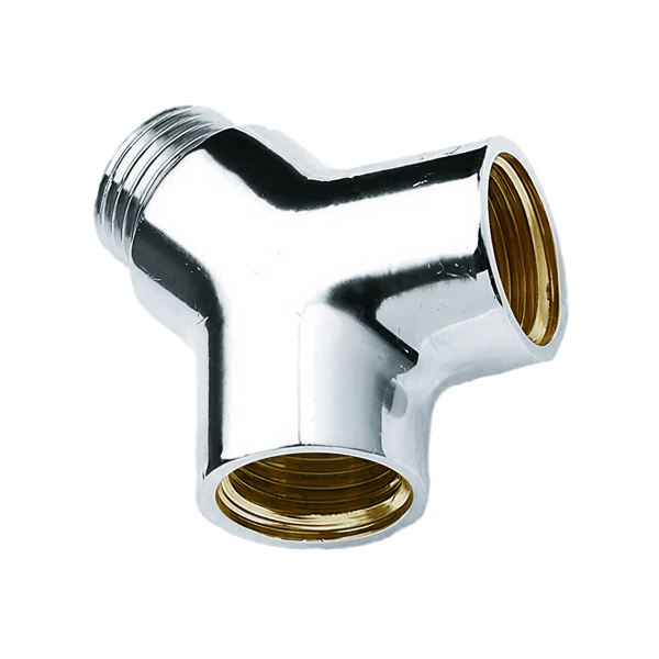 BONFIX 81500CR Y-stuk 1/2" x 1/2" x 1/2" verchroomd