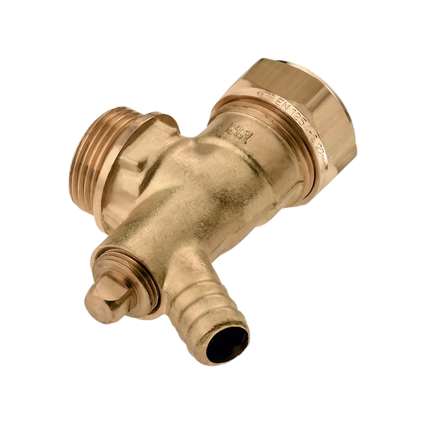 BONFIX 82670 Knel Knie met aftap 1/2" buiten x 15 mm