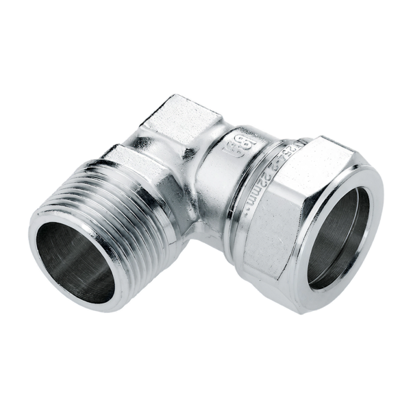 BONFIX 82700 Knel Knie 1/2" buiten x 15 mm vertind