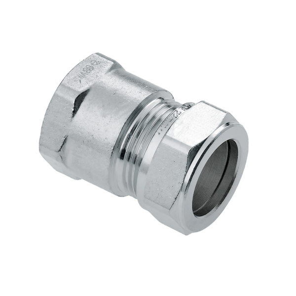 BONFIX 82749 Knel Schroefbus 3/4" bi. dr. x 15 mm vernikkeld