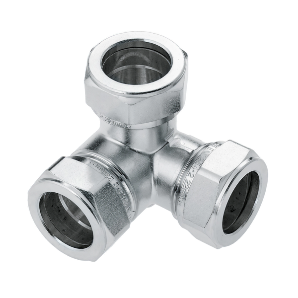 BONFIX 82762 Knel Hoek T-stuk 22 x 15 x 22 mm vertind