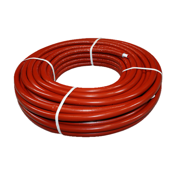 BONFIX Alu-pers systeembuis+Iso 6mm+rood 32 x 3,0 rol 25 m