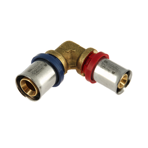 BONFIX Alu-pers verloopknie 20 x 16 mm