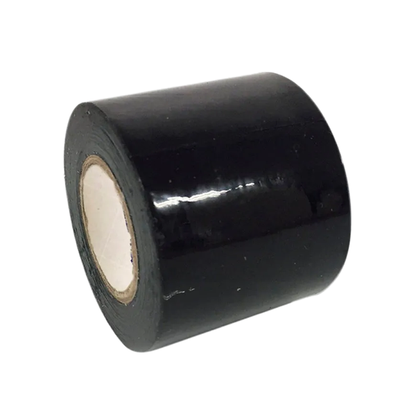 Drainage tape PVC, zwart, B= 50mm, L= 10m