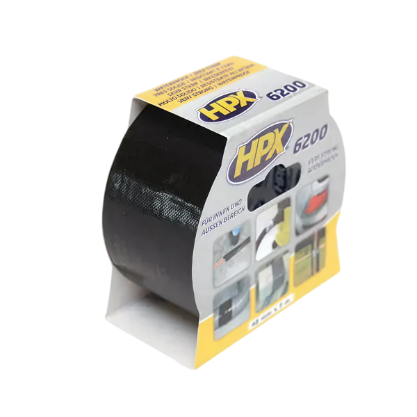 Ducktape, zwart, 48mm x 5m blister