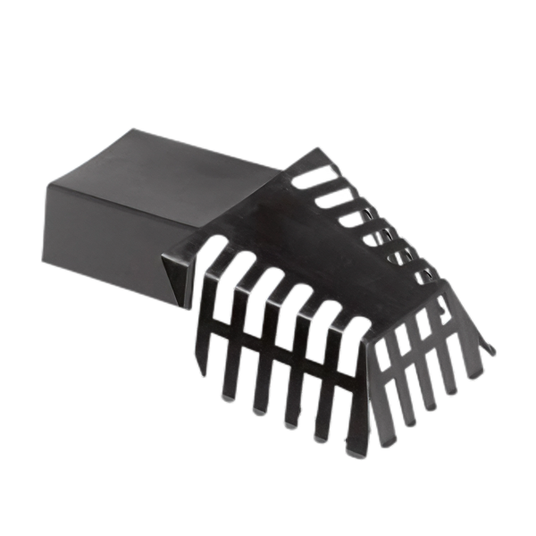 Dyka PE Bladvanger Type U 60x100 Zwart