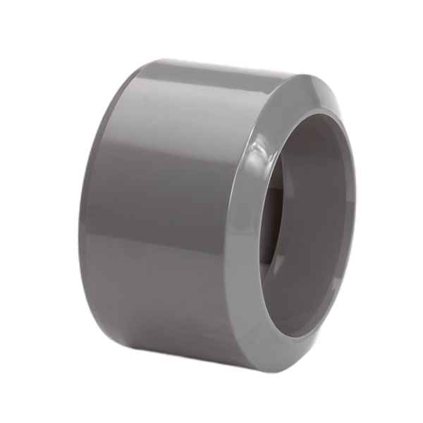 Dyka PVC HWA verloopring 125 x 80mm, spie/mof