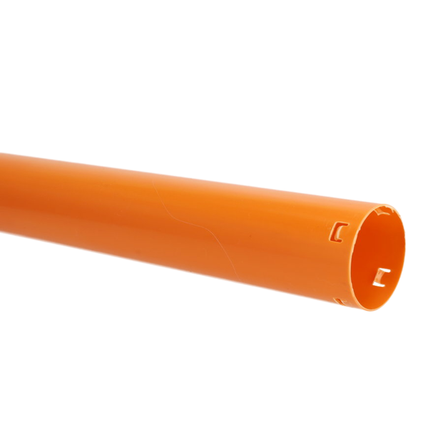 Eindbuis met klik M1 oranje, 50 mm