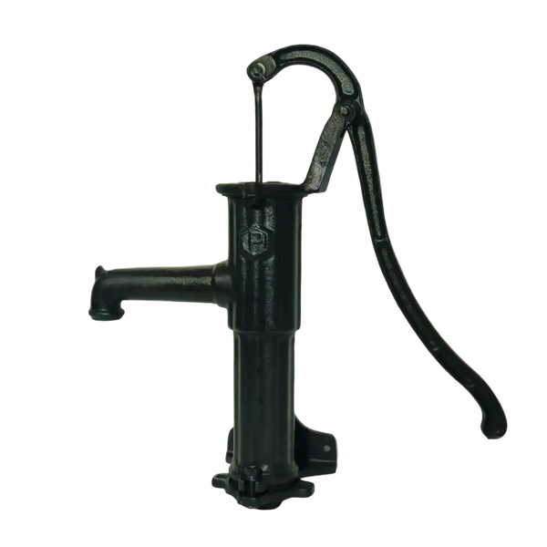 Handzwengelpomp met zijflens, groen