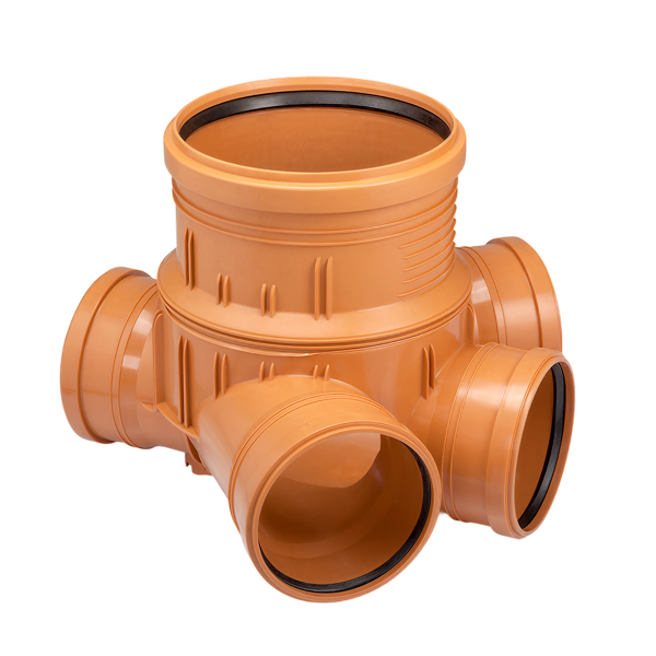 Karmat controleput 315mm, met 4 aansluitingen 160mm