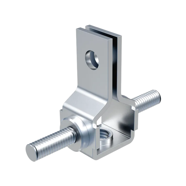 M6 / Gr. 2 cm Montage-oog met 2x M6 bout