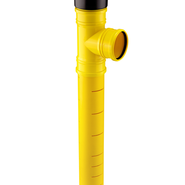 MW 110mm overstort/ ontluchtingsput, harde buis