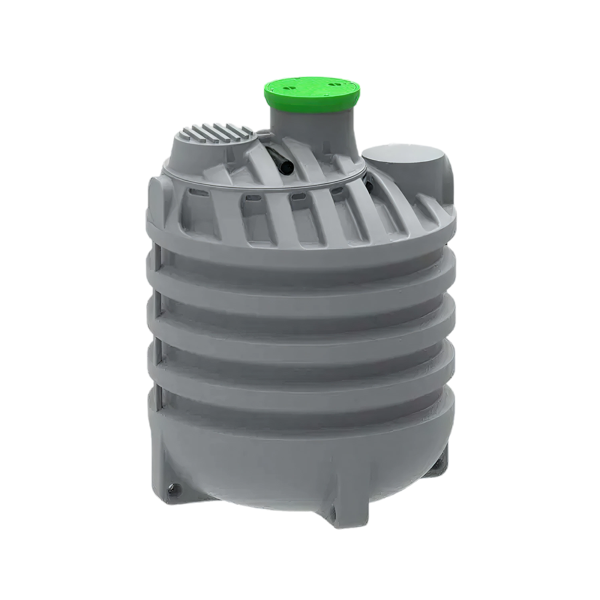 MW Regenwatertank onder+bovengronds, 6000 liter, Ø2300 x 2400