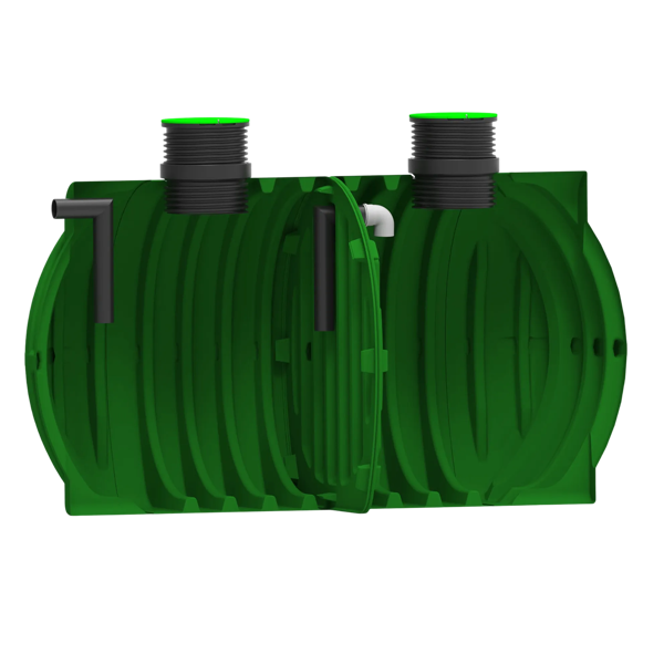 MW Septictank polyetheen, 2-kamersysteem 20000 liter