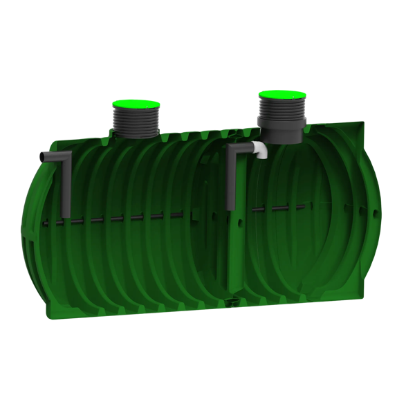 MW Septictank polyetheen, 2-kamersysteem 25000 liter