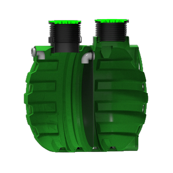 MW Septictank polyetheen, 2-kamersysteem 8000 liter