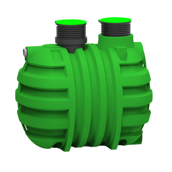 MW Septictank polyetheen, 3-kamersysteem 10000 liter