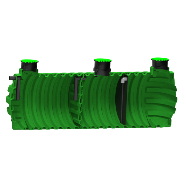 MW Septictank polyetheen, 3-kamersysteem 25000 liter