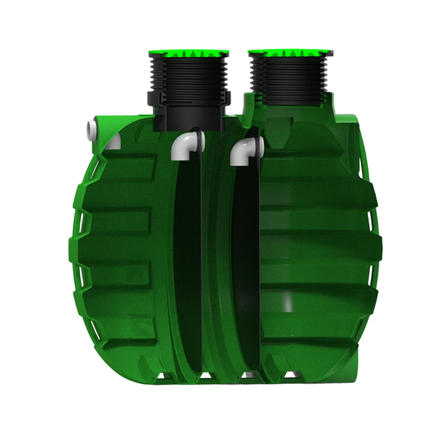 MW Septictank polyetheen, 3-kamersysteem 8000 liter