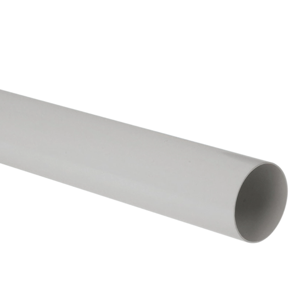 NICOLL Techtan PVC-Ti HWA buis 100mm L=4m lichtgrijs