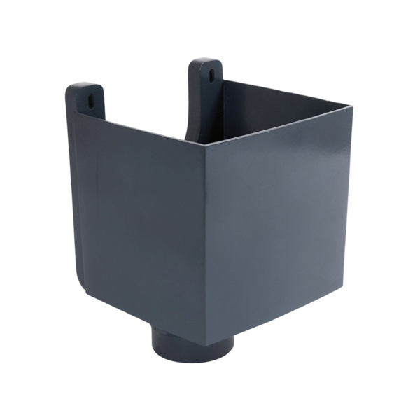 NICOLL Techtan PVC-Ti vergaarbak 80mm antraciet