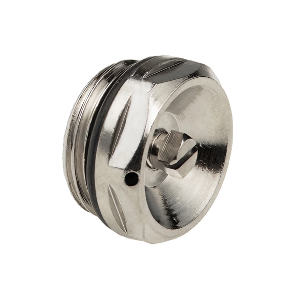 Ontluchter messing vernikkeld 1/2"