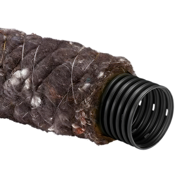 PE drainage, pp 450 mµ omhulling, 125 mm, l = 50 m