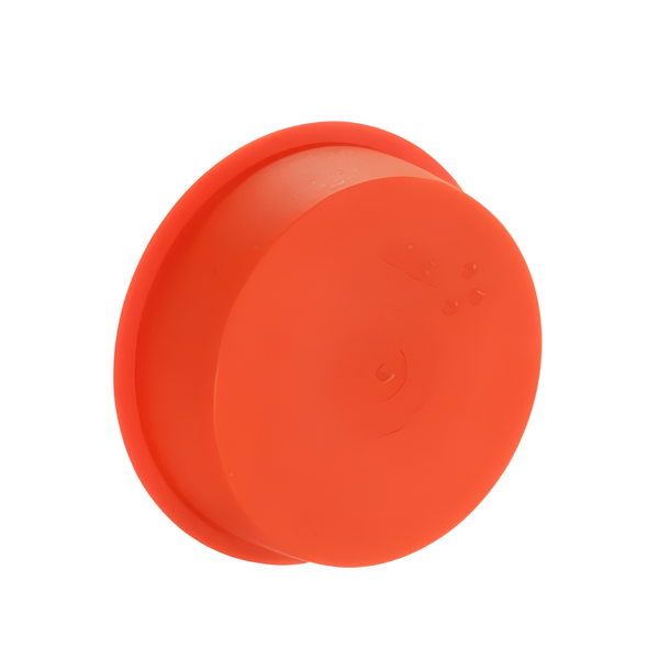 PE speciedeksel 40mm, rood