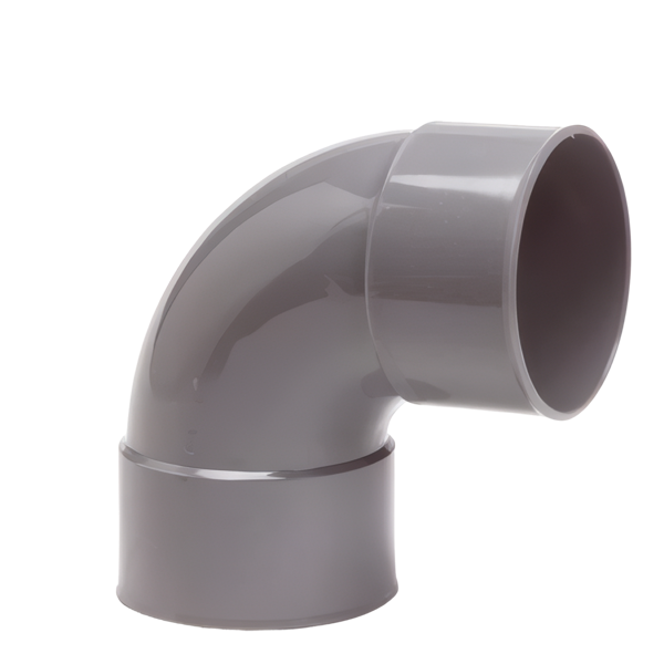 Pipelife lijm bocht 90gr 40mm mof-mof