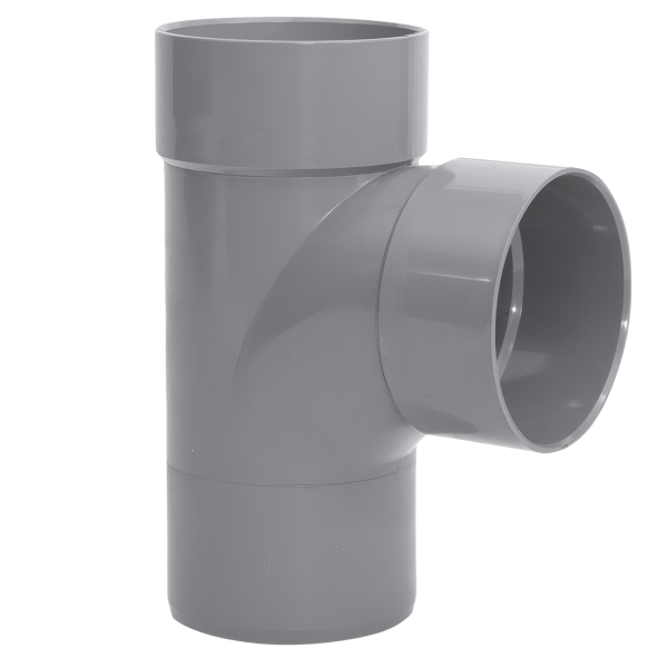 Pipelife lijm t-stuk 87gr 90x90mm m/s