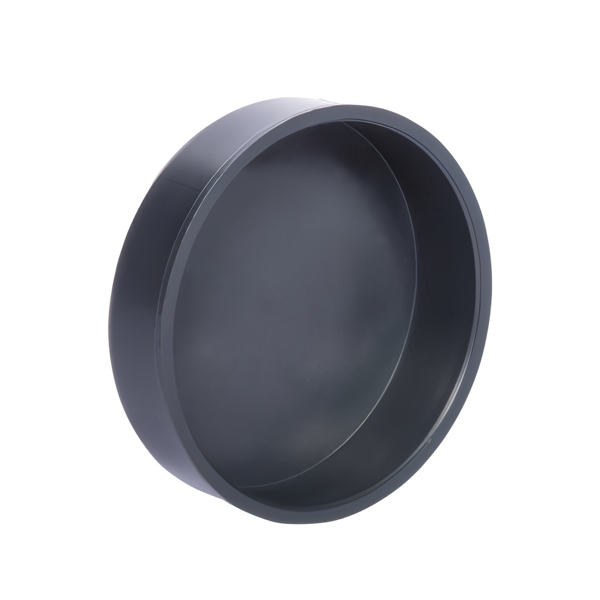 PVC eindkap 40, lijmmof, grijs
