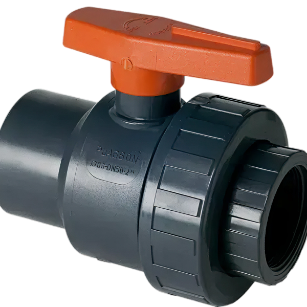 PVC Kogelkraan 1.1/2" 1 x Wartel