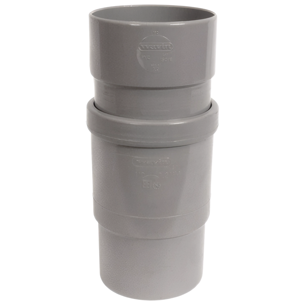 PVC L-Expansiestuk GR 90